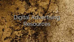 Digital Advertising Resources