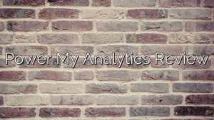 Power My Analytics Review